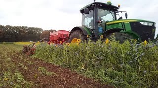 Semis direct sous couvert végétal  Automne 2017 [upl. by Ruby]