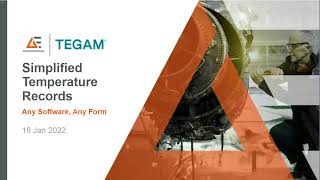 TEGAM Record Temperature Readings and download into any Form Software or System Webinar [upl. by Nordek]