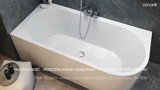 CREA corner freestanding bathtub [upl. by Adrahc]