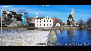 Pawtucket Rhode Island Flag  Providence County [upl. by Jessee]