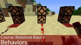 Course Redstone Basics Behaviors [upl. by Michail32]