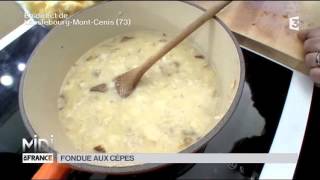 RECETTE  Fondue aux cèpes [upl. by Anelem]