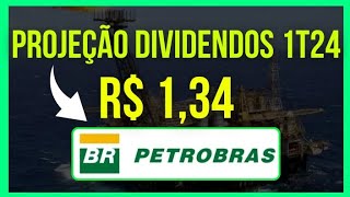 PETR4  PETROBRAS MAIS DIVIDENDOS CHEGANDO PRÉVIA 1T2024 dividendos petr4 investir [upl. by Fine502]