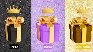 🎁 ESCOLHA SEU PRESENTE  Choose Your Gift chooseyourgift [upl. by Rise]