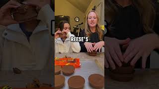 World Record Resses Peanut Butter Cup shorts short funny food youtubeshorts trending bigback [upl. by Seve]