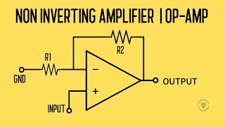 Understanding Non Inverting Amplifier with 741 OpAmp  Electronics Basics⚡🔌 [upl. by Kram]