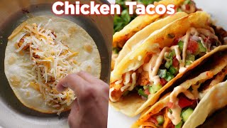 Easy Chicken Tacos To Make For Friends [upl. by Eireva]