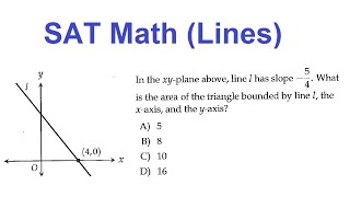 SAT Math Lines [upl. by Nodnarb749]