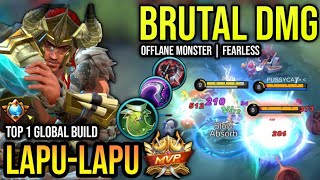 LAPULAPU BEST BUILD 2023  BUILD TOP 1 GLOBAL LAPULAPU GAMEPLAY  MOBILE LEGENDS✓ [upl. by Yelak]