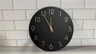 Mosewa 10 inch Battery Operated Wall Clock [upl. by Maible]