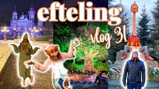 FAIRYTALE FOREST IS EVEN MORE MAGICAL AT NIGHT WINTER AQUANURA AT EFTELING  Vlog 3  2024 [upl. by Hurlbut]