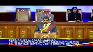 Presidente Nicolás Maduro presentó el Plan de las 7 Transformaciones para Venezuela rumbo al 2030 [upl. by Dacey]