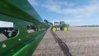 Self propelled sprayer demonstration day featuring Goldacres G4 Evolution amp John Deere R4045 [upl. by Caldera958]