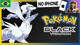 Pokémon Black do PSP no Iphone em Português PTBR ppsspp pokemon [upl. by Surtimed]