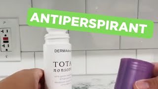 DERMAdoctor UltraGentle Brightening Antiperspirant Review [upl. by Fink]