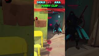 Genji Vs ana Funny Clip overwatch2 overwatch genji ana [upl. by Arther320]