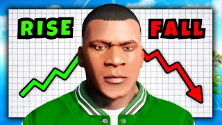 The RISE and FALL of Franklin in GTA 5 MOVIE [upl. by Eelir]