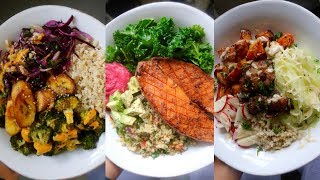 PlantBased BUDDHA BOWLS  Easy  Delicious Meals [upl. by Eiralam121]