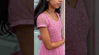 Lets Sew a Dress for My Cousin 👗✨ Easy Pleated Design Tutorial pleateddress sewingtutorial [upl. by Roper]