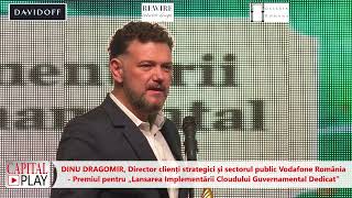 Dinu Dragomir Vodafone „Mediul de afaceri din România contribuie la dezvoltarea țării” [upl. by Lashoh163]