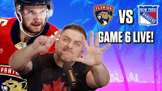 Stanley Cup Playoffs  Florida Panthers vs New York Rangers Game 6 LIVE w Steve Dangle [upl. by Auqinu]