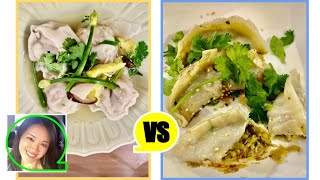 Plantforward Chinese dumplings using Lentils vs Pork [upl. by Drape]