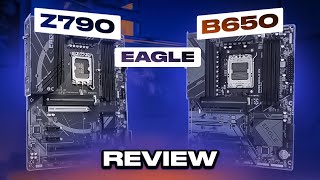 Gigabyte B650 EAGLE AX and Z790 EAGLE AX review Good but not without questionable choices [upl. by Aikyn410]