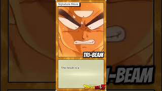 Tiens Tribeam shorts dragonballz dragonballsuper tienshinhan tribeam [upl. by Siegel]