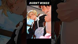 Burnt Wings🍗😂anime mha bnha myheroacademia hawks endeavor fyp ship memes edit shorts [upl. by Sande]