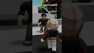 NO CONFÍES EN EXTRAÑOS roblox brookhaven historiaderoblox short [upl. by Ardnod829]