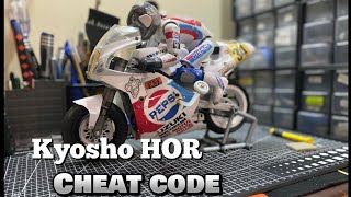 This made it easy Kyosho HOR Suzuki RGV Pepsi 18 [upl. by Horter]