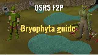 OSRS Bryophyta Quick Guide F2P Boss [upl. by Nnave7]