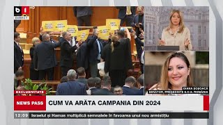 Șoșoacă Cei care voiau să bage România în război au fost opriți de mineȘtiri B1TV20 dec 2023 [upl. by Kcirdahc]