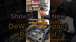 DeWalt Compact Propress Tool  First Look [upl. by Ahsiei363]