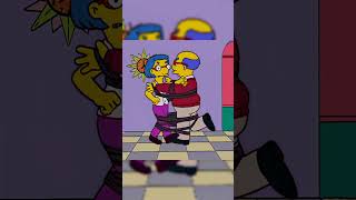 Milhouse y Bart arreglaron el reloj shorts simpsons [upl. by Aroled]