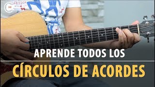 Aprende a tocar TODOS LOS CÍRCULOS DE ACORDES en solo 10 MINUTOS [upl. by Knepper156]