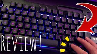 LexonElec Technology Gaming Keyboard and Mouse Combo Review [upl. by Pasquale771]