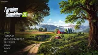 Farming Simulator 25 Main Menu Music [upl. by Trevah542]