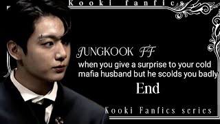 jungkook ff when you give a surprise to your cold mafia husband but he scolds you badly jungkookff [upl. by Anaet]