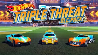 Rocket League  Hot Wheels Triple Threat DLC Pack Official Trailer [upl. by Akirdna]