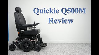 Sunrise Medical Quickie M500  Used Power Chair Review 3585 [upl. by Hamner]