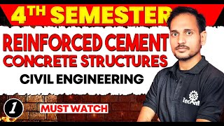 1 RCC Polytechnic civil engineering 4th semester  Reinforcement Cement Concrete by astechnic [upl. by Colline]