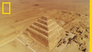 The Evolution of Ancient Egypts Pyramids  Lost Treasures of Egypt [upl. by Arocal]