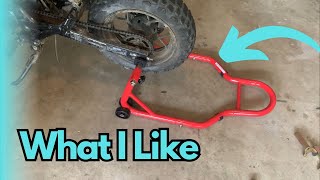 Jack Boss Motorcycle Stand Review [upl. by Boatwright295]