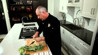 Kitchen Tips  How to Prepare Kohlrabi [upl. by Fanchie687]