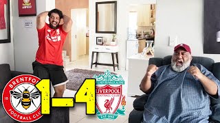 BRENTFORD vs LIVERPOOL 14 LIVE FAN REACTION  MASSIVE THREE POINTS BUT SOOO MANY INJURIES [upl. by Nilyac]