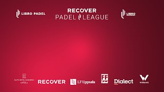 RECOVER PADEL LEAGUE  LIVE 18 NOV [upl. by Airym]