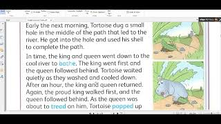 Hodder Cambridge English Year 2 Tortoises Trick [upl. by Blaire855]