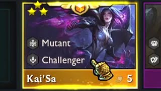 S6 KaiSa ⭐⭐⭐ 3 Star  8 Challenger 5 Mutant  TFT Set 6 [upl. by Brelje502]