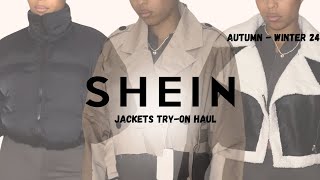 SHEIN HAUL 🍁 EARLY AUTUMN JACKETS [upl. by Brad29]